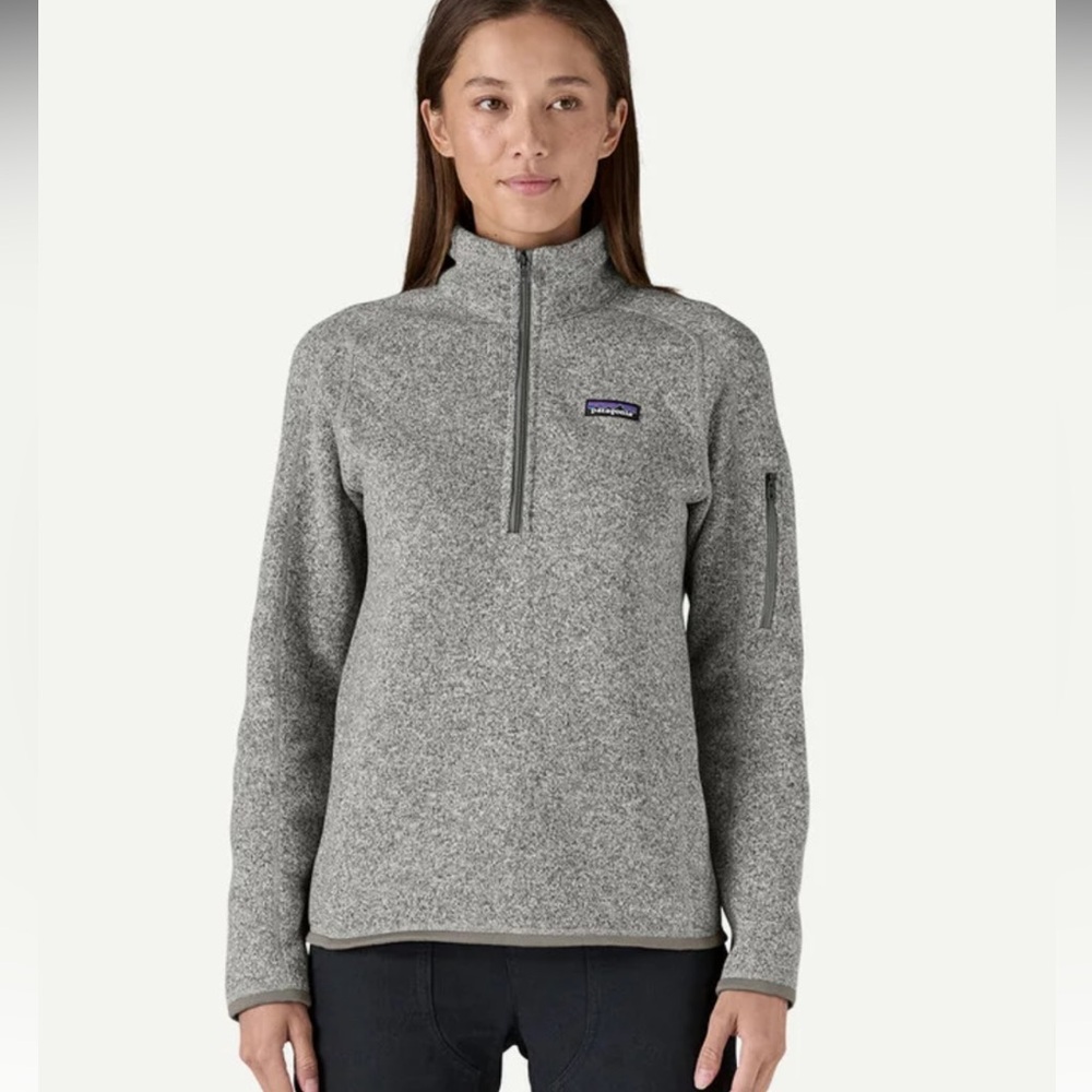 Patagonia Women’s Zip-Up Sweater in Gray